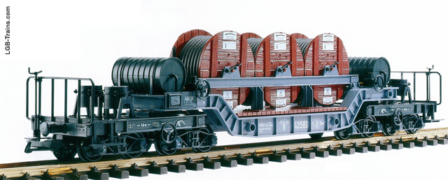 LGB Heavy-Duty Cable Reel Car 42580