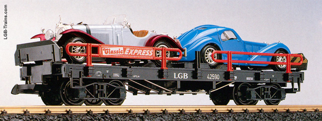 LGB Classic Express Auto Transport Car 42590