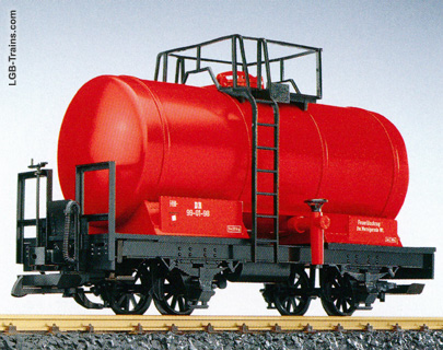 LGB Fire Department Tank Car 45403