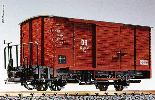 LGB DR Boxcar. Platform, 99-30-40 46353