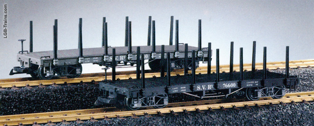 LGB Sumpter Valley Flatcars, 2 pieces 46600