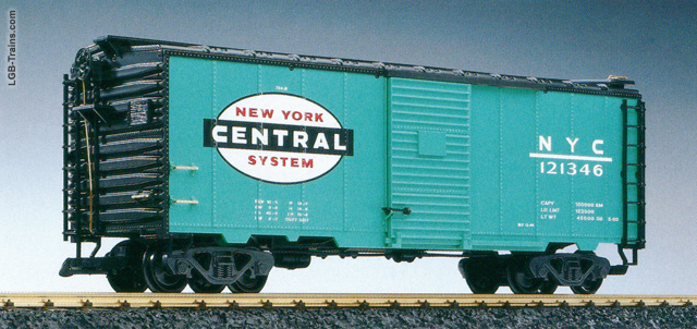 LGB NYC Steel Boxcar 47913