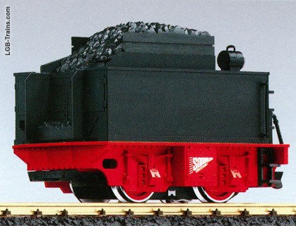 LGB Tender with Sound and Stickers, Black/Red 69572