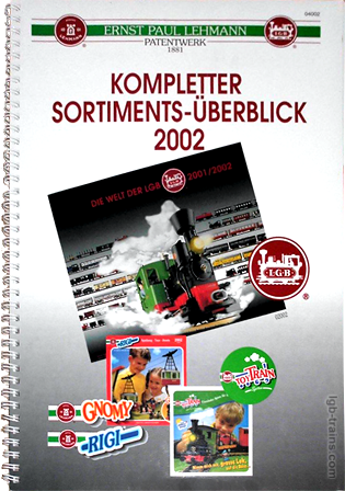LGB Kompletter Sortiments-berblick 04002 German