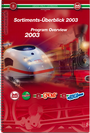 LGB Program Overview 04903 English, German