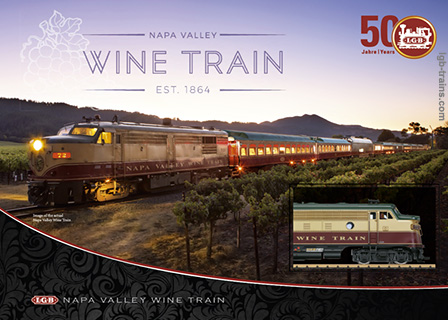 LGB Napa Wine Train 327697 German