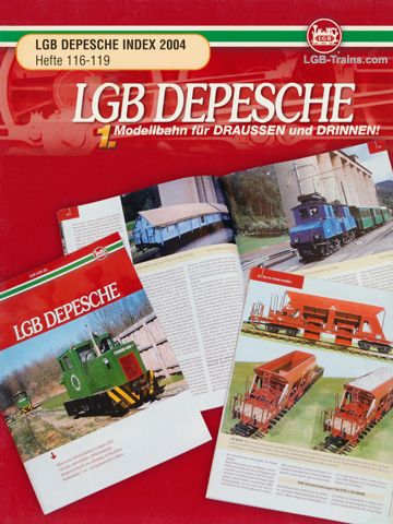 LGB Depesche 2004 Index German
