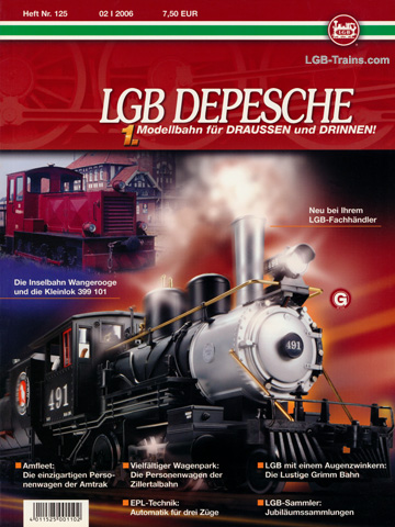 LGB Depesche 2006 Summer #125 00110 German