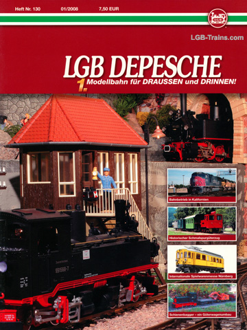 LGB Depesche 2008 Spring #130 00110 German