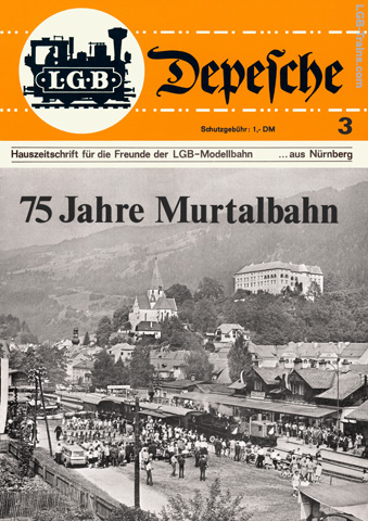 LGB Depesche 1969 #3 0010 German