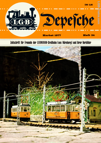 LGB Depesche 1977 Fall   #35 0010 German