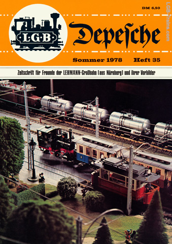 LGB Depesche 1978 Spring #36 0010 German