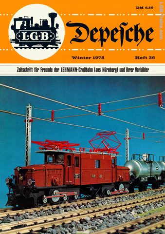 LGB Depesche 1978 Winter #37 0010 German