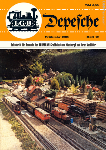 LGB Depesche 1985 Spring #49 0010 German