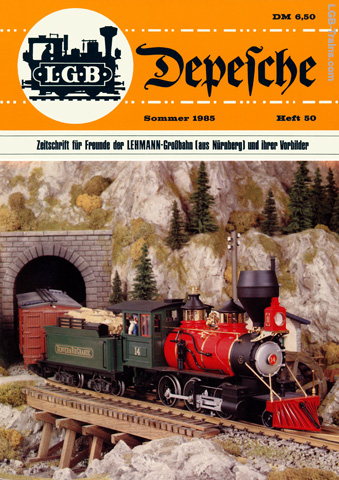 LGB Depesche 1985 Summer #50 0010 German