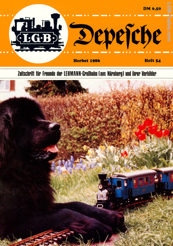 LGB Depesche 1986 Fall #54 0010 German