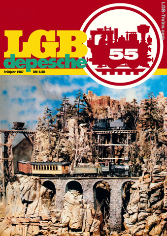 LGB Depesche 1987 Spring #55 0010 German