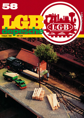 LGB Depesche 1988 Spring #58 0010 German