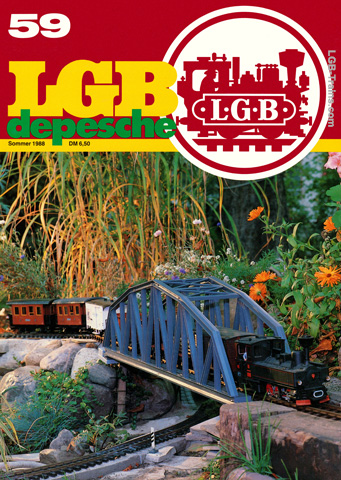 LGB Depesche 1988 Summer #59 0010 German