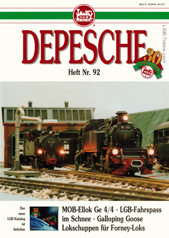 LGB Depesche 1998 Spring #92 00110 German