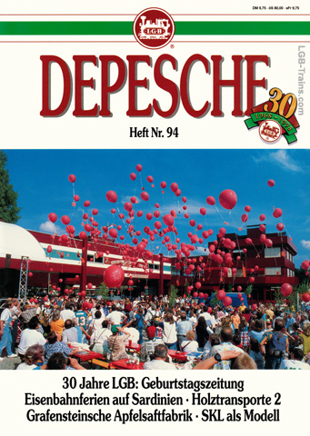 LGB Depesche 1998 Fall   #94 00110 German