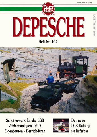 LGB Depesche 2001 Spring #104 00110 German