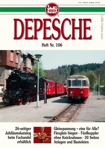 LGB Depesche 2001 Fall   #106 00110 German