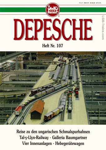 LGB Depesche 2001 Winter #107 00110 German