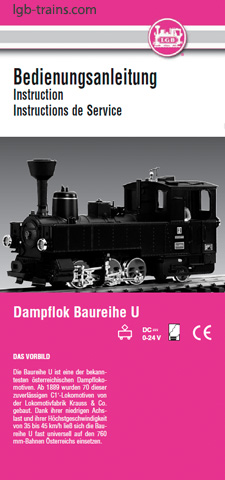 LGB Instruction Manual for 21711 German, English, French