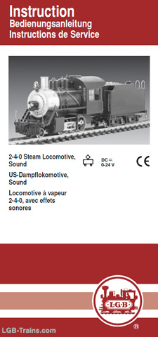 LGB Instruction Manual for 2x232 German, English, French