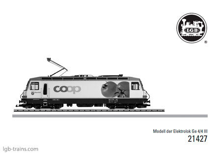 LGB Instruction Manual for 21427 German, English, French