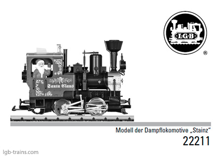 LGB Instruction Manual for 22211 German, English, French