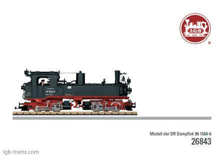 LGB Instruction Manual for 26843 German, English, French