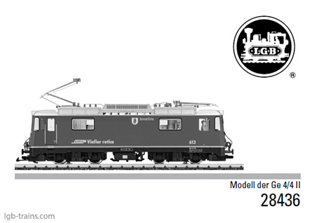 LGB Instruction Manual for 28436 German, English, French