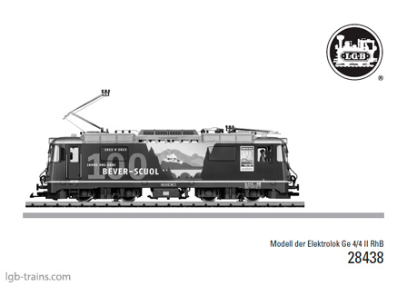 LGB Instruction Manual for 28438 German, English, French